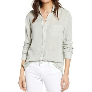 ✨Rails Ellis Meadow Mint Cotton Button Down Sz Large Shirt✨